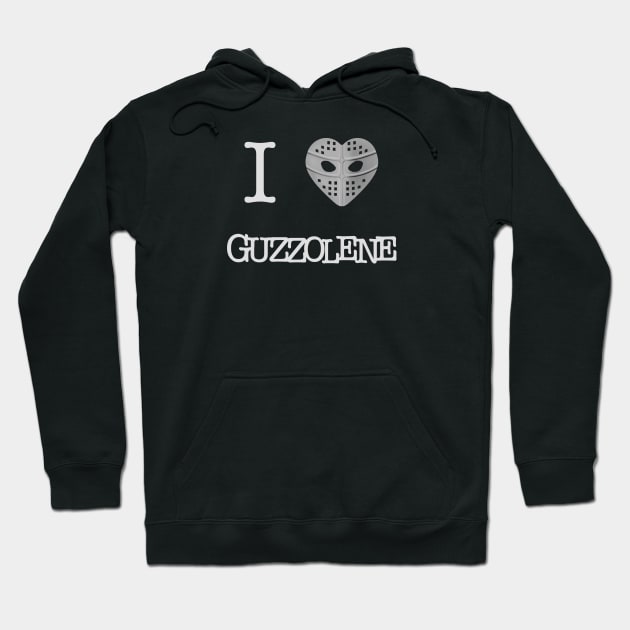 I heart Guzzolene Hoodie by GeekGiftGallery